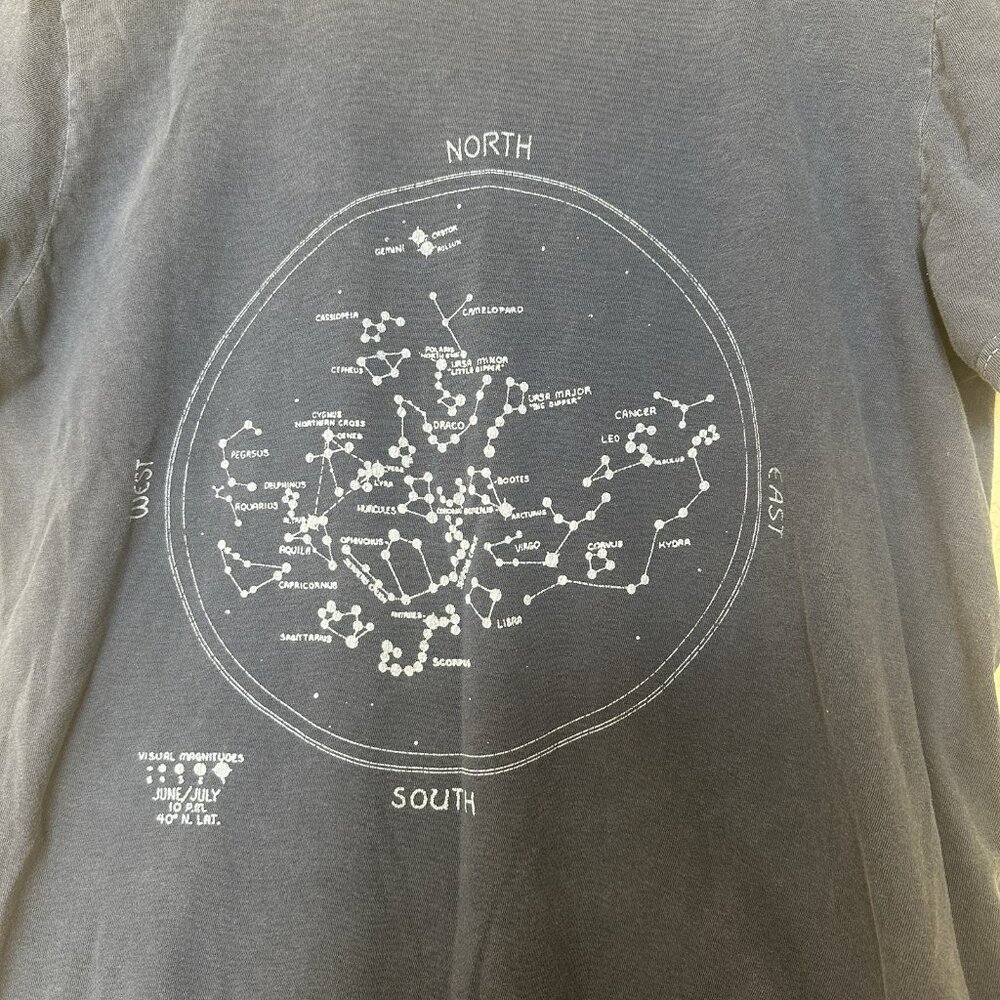 urban outfitters project social T-shirt Constellations Print Small Men’s Women’s - Picture 2 of 6